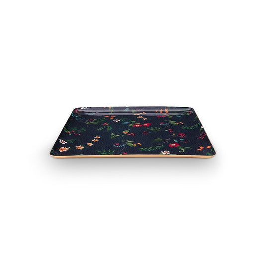 Tray Metal Medium Berry Blues Dark Blue 30.5x30.5cm - Pimis Living