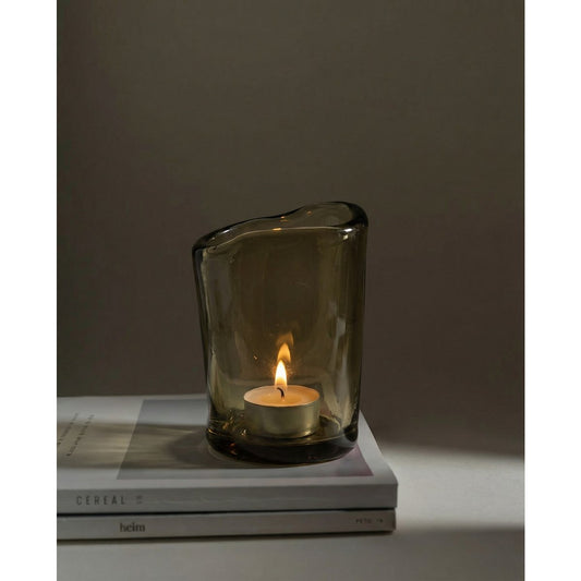 Der Nocturne-Kerzenhalter – Anthrazit – L - Pimis Living