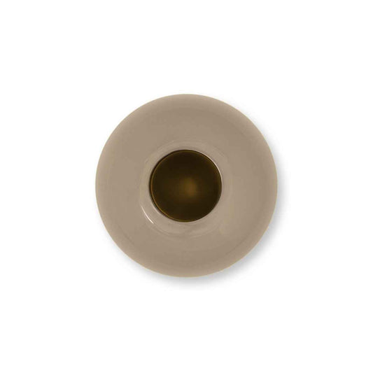 Vase Metal Khaki 23cm