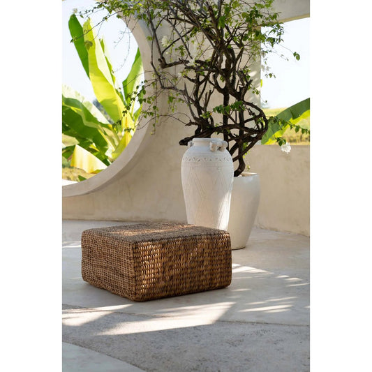 The Hyacinth Pouffe Square - Natur - M - Pimis Living