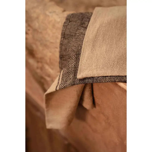 The Linen Moody Küchentuch – Naturschwarz – 50 x 70
