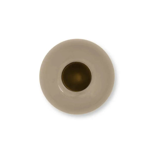 Vase Metal Khaki 23cm