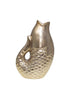 Golden Fisch Vase 16x10x24,5 cm AULICA