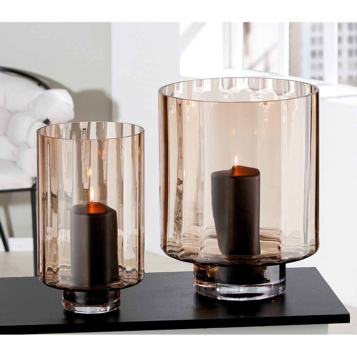 Glass lantern 