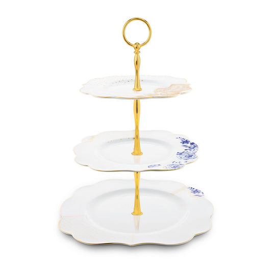 3 Layer Cake Stand Royal White - Pimis Living