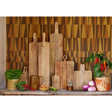 Capri-Servierbrett – L90 x B18 cm – 100 % FSC-Mangoholz – Braun - Pimis living by Konceptpunkt