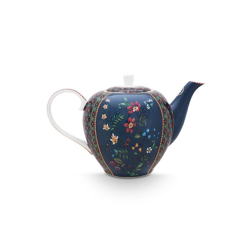 Teapot Berry Blues Blue 1.6ltr - Pimis Living