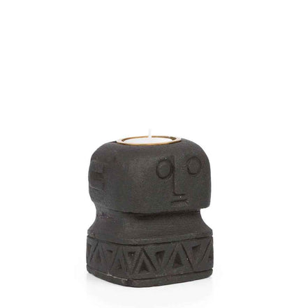 Der Sumba Stone %2326 Kerzenhalter Bazar Bizar Living