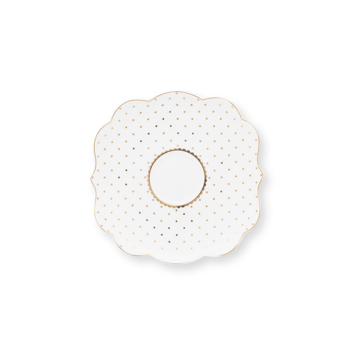 Set/2 Espresso Cups & Saucers Royal White - Pimis Living