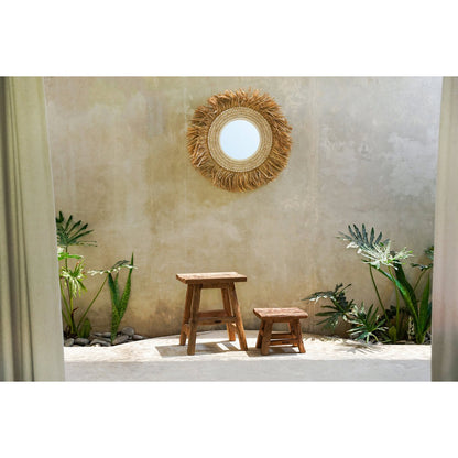 Der Yoke-Hocker – Natur – L - Pimis Living