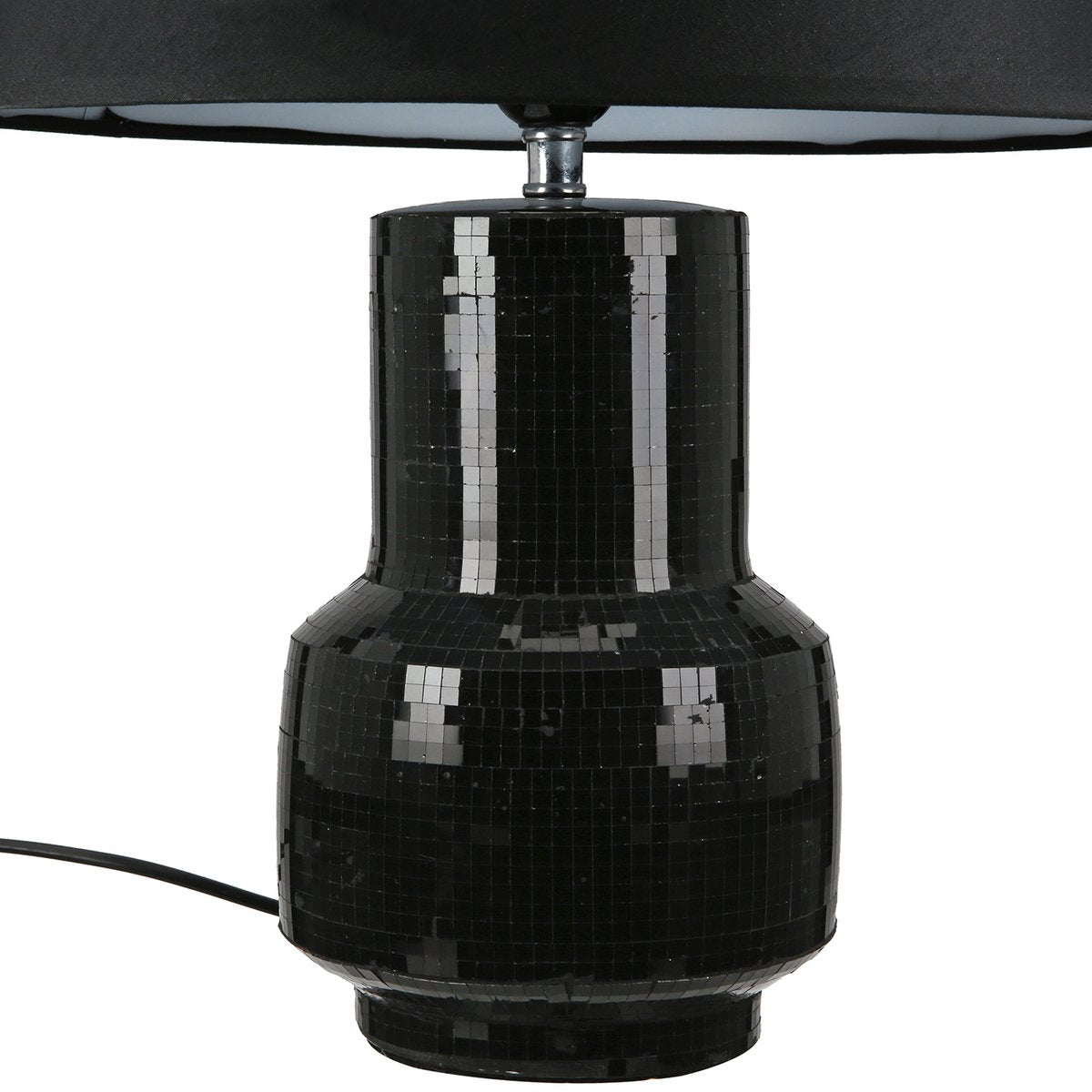 Tischleuchte Black Disco schwarz H. 48 cm, VE 1 - Pimis living by Konceptpunkt