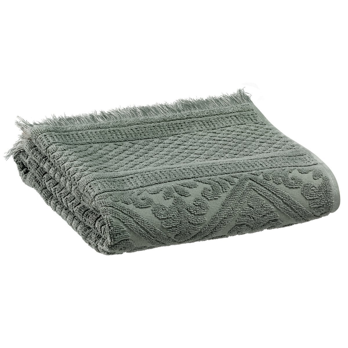 Einfarbiges Handtuch Zoé Thymian 50 x 100 - Pimis Living