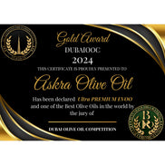 ASKRA Premium Monovarietales Extra Natives Olivenöl Mediterrolio