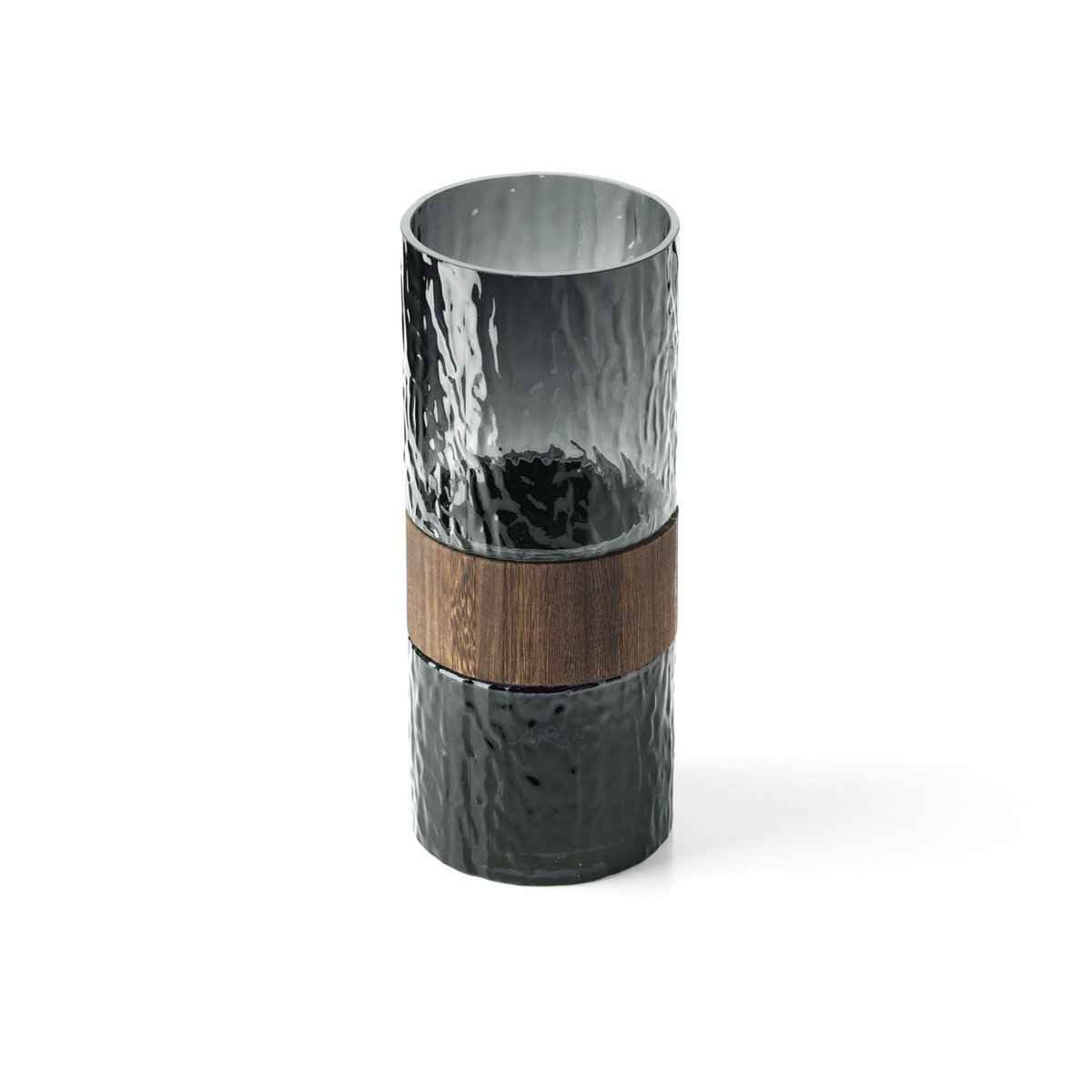 The Wood You Be Mine Vase – Dunkelgrau – L Bazar Bizar Living