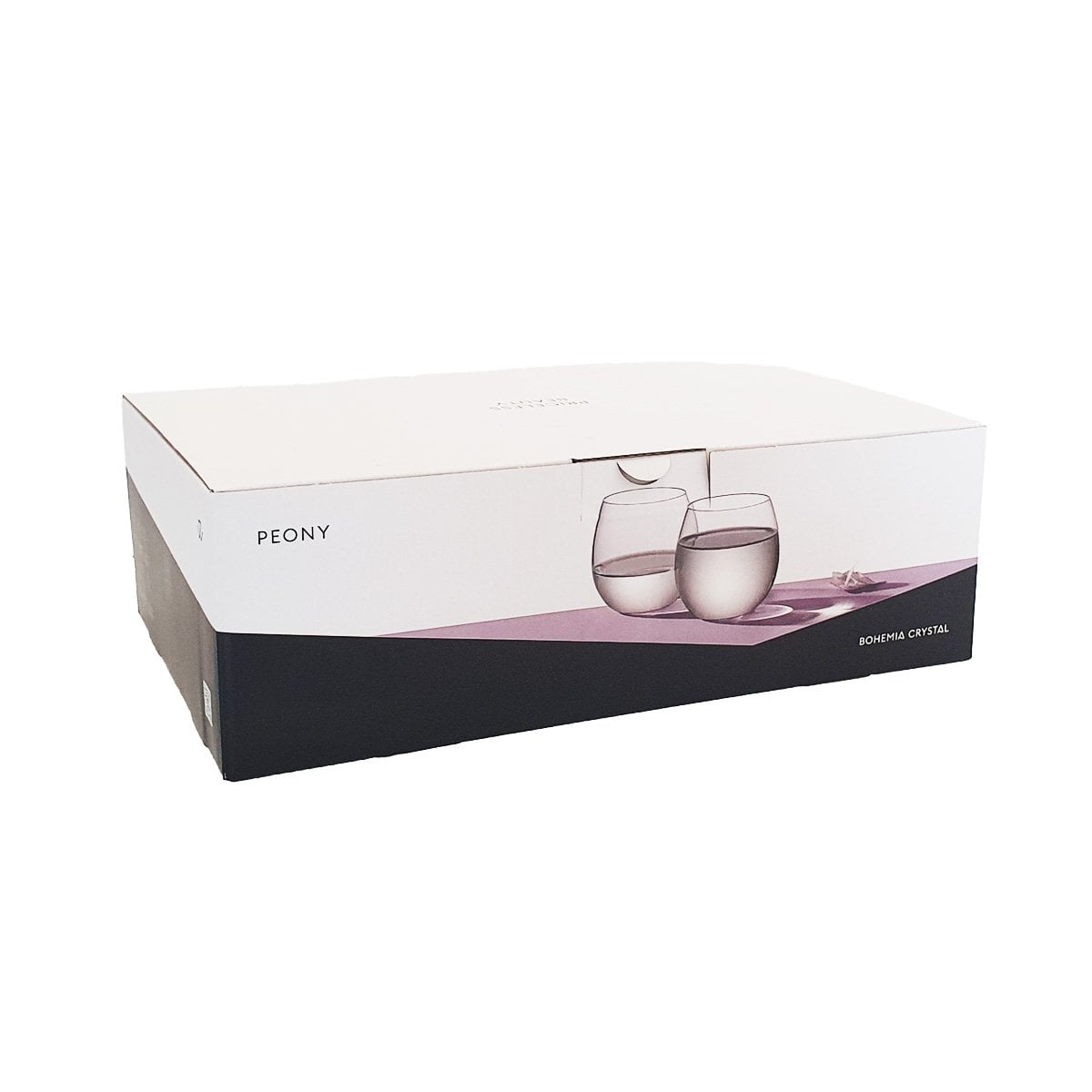 380 ml Pfingstrosse niedrige Wasserbrille - Los 6 AULICA