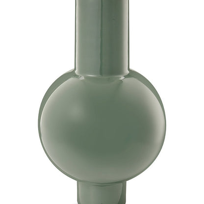 Vase Metal Medium Mid Green 24x40cm - Pimis Living