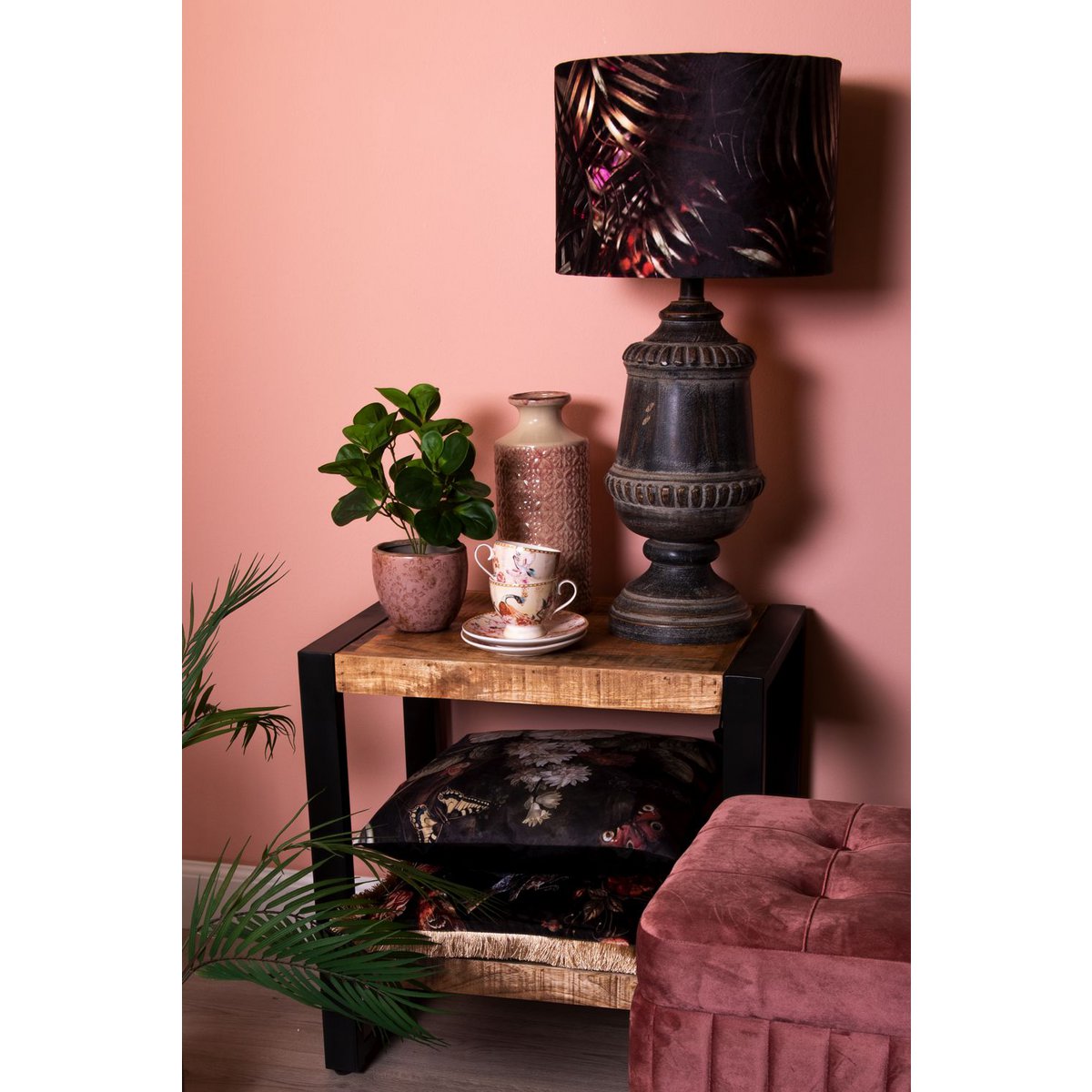 Kissen gefüllt 45x45x4 cm - Pimis living by Konceptpunkt