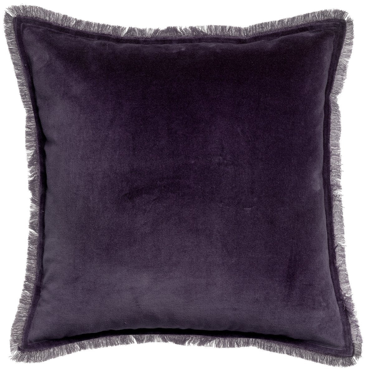 Fara Raisin einfarbiges Kissen 45 x 45 - Pimis Living