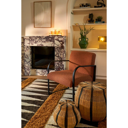 Symon Sessel – L72 x B69 x H81 cm – Terra - Pimis living by Konceptpunkt