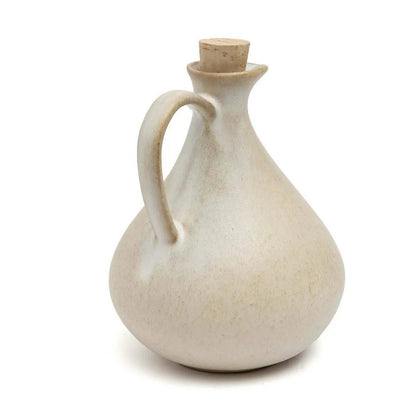 Die Olivenölflasche Nr. 80 – Weiß - Pimis Living