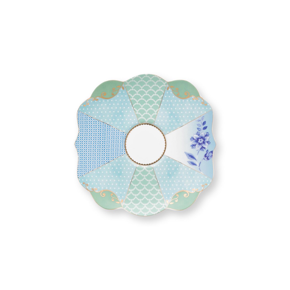 Set/2 Tea Cups & Saucers Royal Flowers - Pimis Living