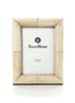 Der Wabi-Knochenrahmen – Creme – 13x18 Bazar Bizar Living