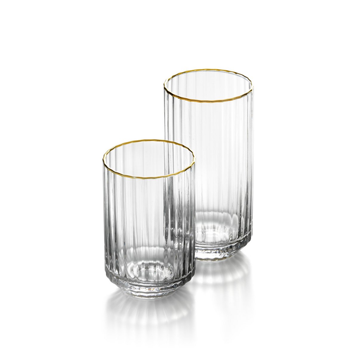 Der Golden Sip Tumbler – Natürliches Gold - Pimis Living