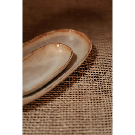 Die Cascais ovale Platte - s Bazar Bizar Living