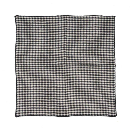 Die Picknick-Serviette – Naturschwarz – 45 x 45 Bazar Bizar Living