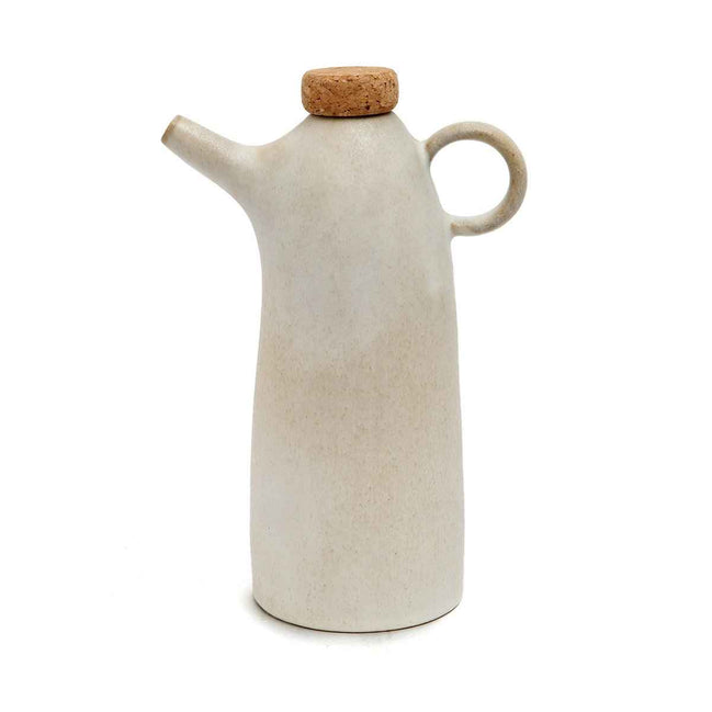 Die Olivenölflasche N ° 78 - Weiß Bazar Bizar Living