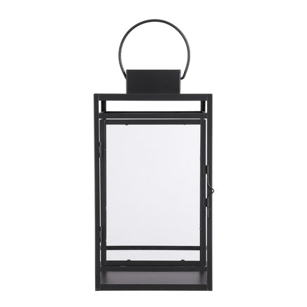 Sturmlaterne – L20 x B19 x H36 cm – Schwarz Mica Decorations