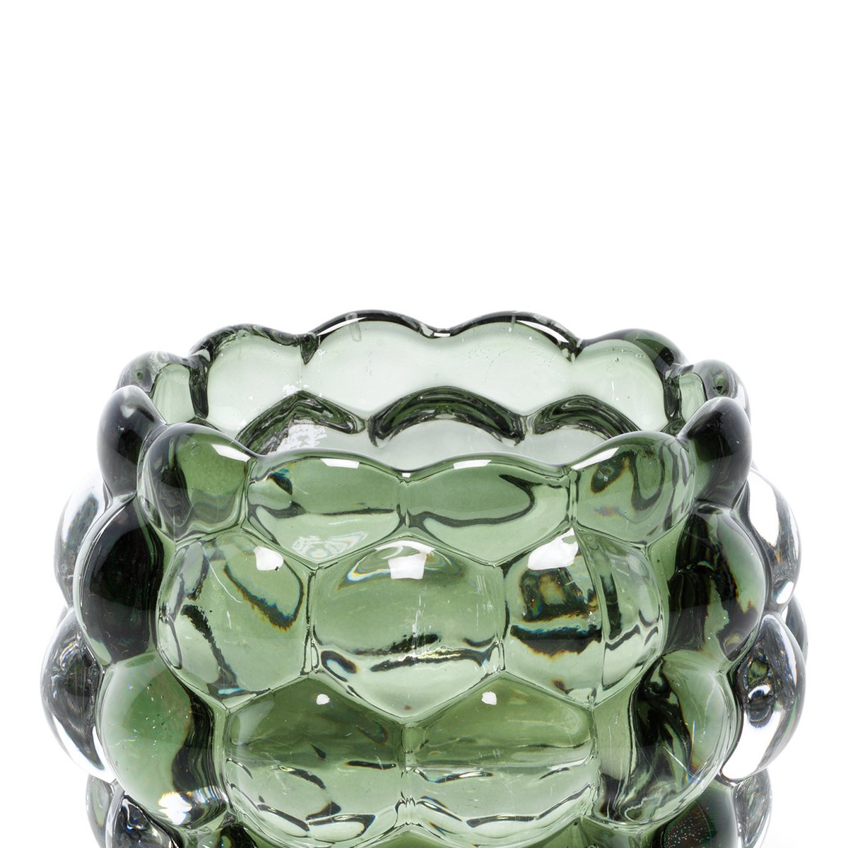Der Bubble Glow Kerzenhalter – Grün - Pimis Living