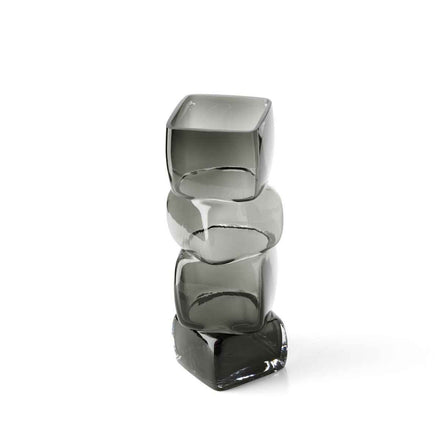 The Cubes Vase - Dunkelgrau - L Bazar Bizar Living
