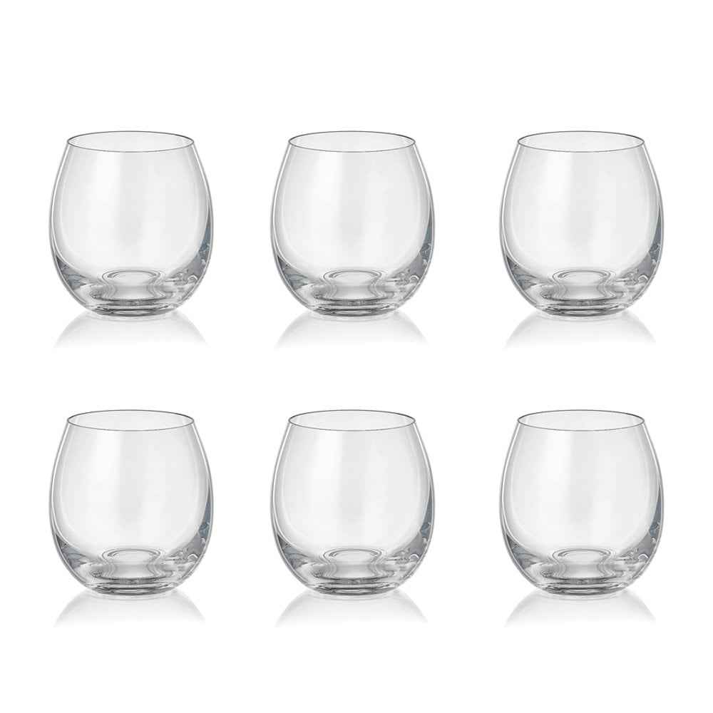 380 ml Pfingstrosse niedrige Wasserbrille - Los 6 AULICA