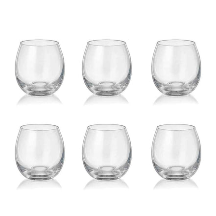 380 ml Pfingstrosse niedrige Wasserbrille - Los 6 AULICA