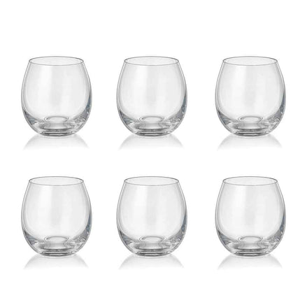 380 ml Pfingstrosse niedrige Wasserbrille - Los 6 AULICA