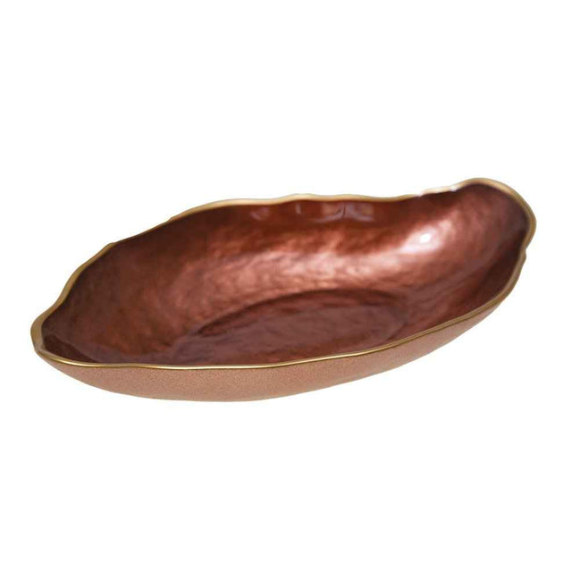 Doré Brown Oval Cup 23x13cm AULICA