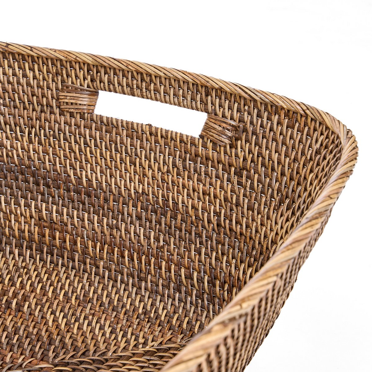 Der Hannah Wäschekorb – Naturbraun – L - Pimis Living