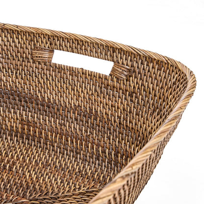 Der Hannah Wäschekorb – Naturbraun – L - Pimis Living