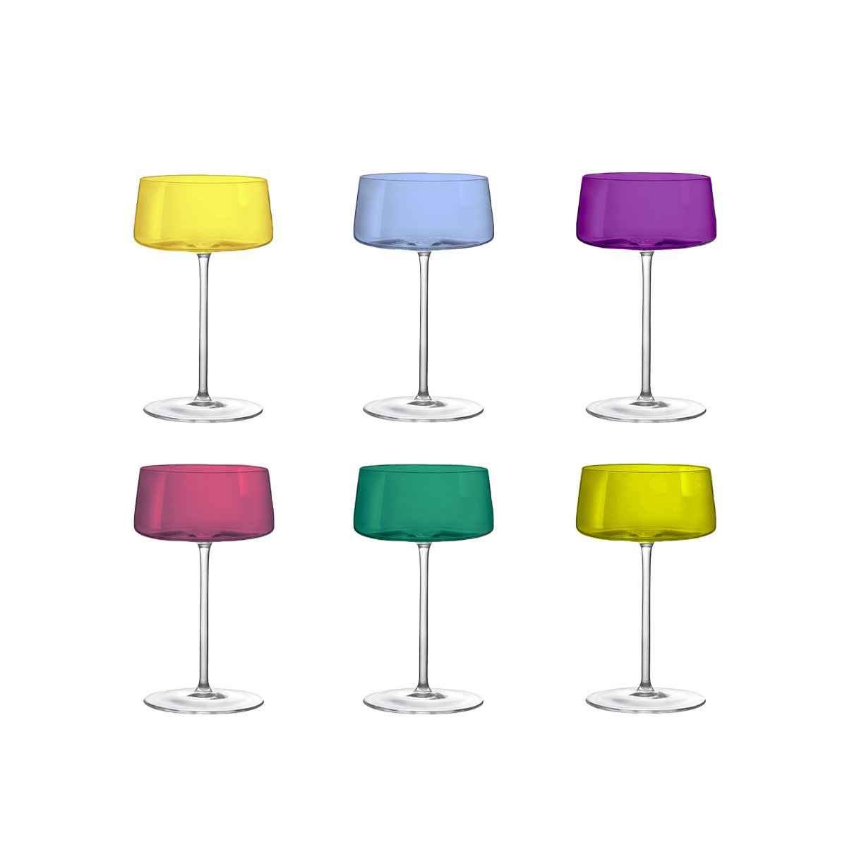 6 -gelöste Champagner -Chips 230 ml - Los 6 6 AULICA