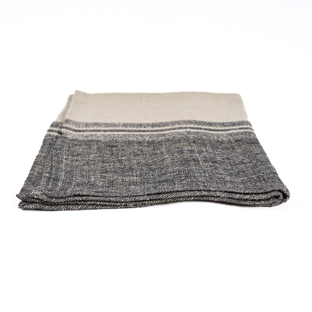 The Linen Moody Küchentuch – Naturschwarz – 50 x 70 - Pimis Living