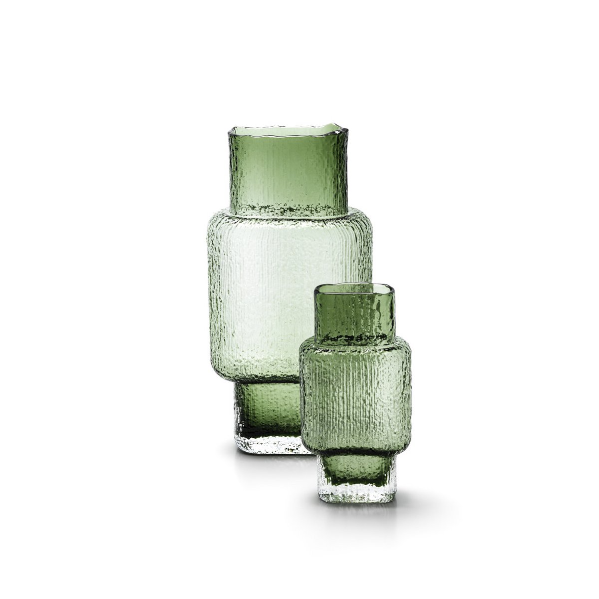 Die Vintage Vert Vase – Grün – M - Pimis Living