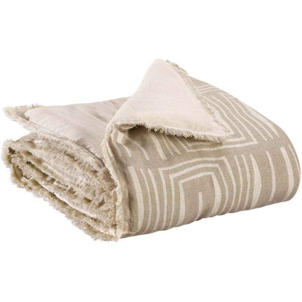 Duvet -Abdrücke Tina Naturel 85 x 200 VIVARAISE