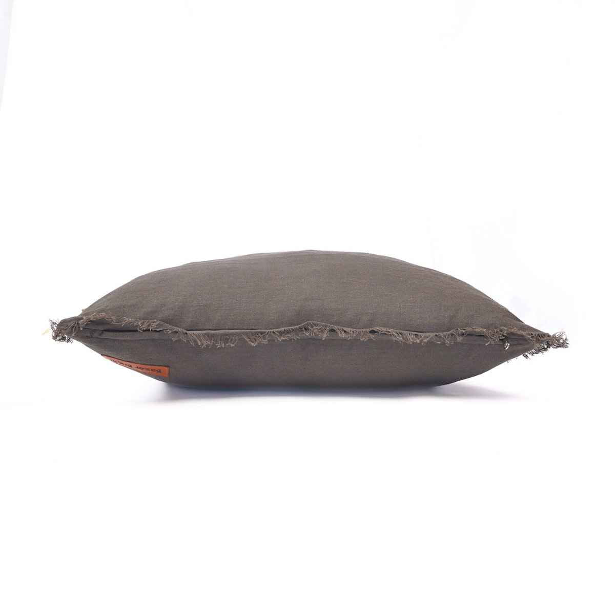 Der Smoky Vibe Kissenbezug – Grau Bazar Bizar Living