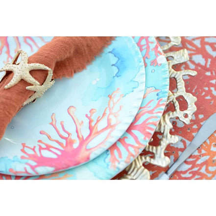 Corail Melamin Dessertplatte 23x23x2cm AULICA