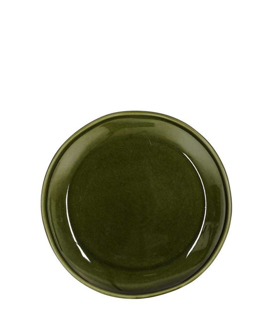 Rhea breakfast plate - Ø20 cm - ceramic - green
