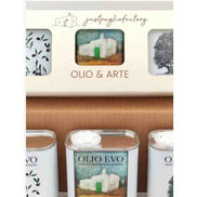 JUST PUGLIA FACTORY OLIO & ARTE -EVO Blend 175 ml Tris-Pack (3er-Pack) Mediterrolio