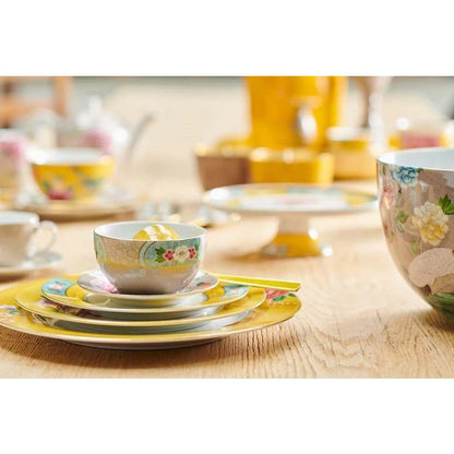Tea Pot Large Blushing Birds Khaki 1.6ltr - Pimis Living
