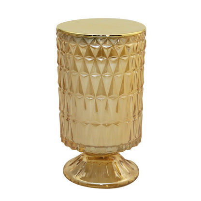 Goldene Kerze zu Fuß Duft von Baumwollblume H18cm - Pimis Living