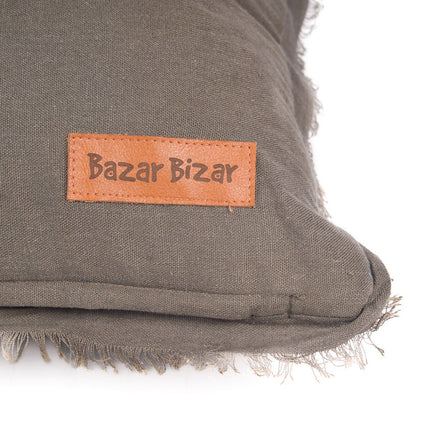 The Smoky Vibe Kissenbezug – Grau – 30 x 50 Bazar Bizar Living